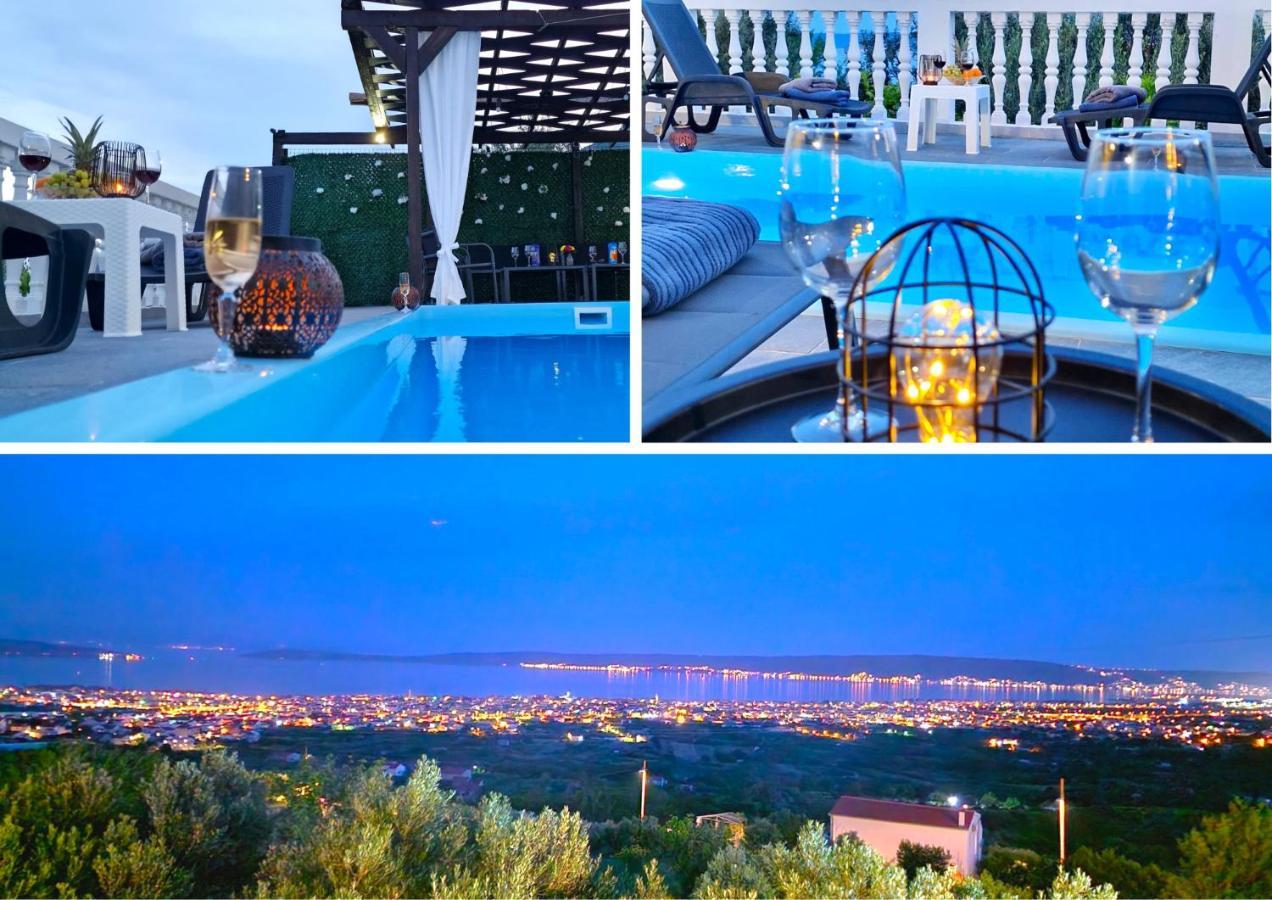 Sunny Holiday House With Pool Kaštela Εξωτερικό φωτογραφία